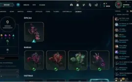 Conta Riot com diversas skins no lol e com skin no valorant