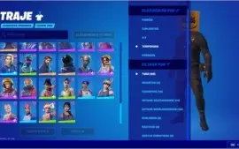 conta de fortnite, com 98 skins, mais de 500r$ gastos