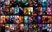 Conta Todos Champs ~ 104 Skins ~ 97 ícones~ Gold II ~