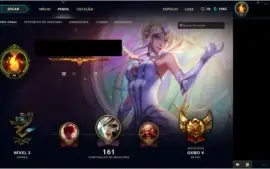 Conta LoL Ouro V season 2018 já (e foi OURO I season 2017)
