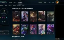 Conta LoL Ouro V season 2018 já (e foi OURO I season 2017)