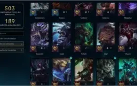 Conta de League Of Legends