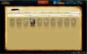 Conta de league of legends