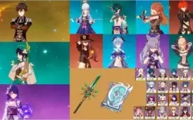 AR 56, 11 5* (Zhong Li, Hutao, Raiden, Xiao, Ganyu, Ayaka +)