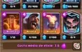 CLASH ROYALE 3 LENDÁRIAS LVL 8 MELHOR PREÇO