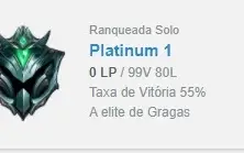 CONTA SMURF PLAT 1 LEVOU DECAY DIAMOND