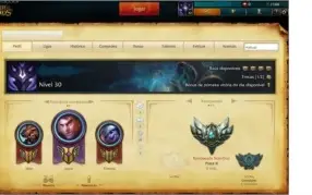 Conta Prata II 17 campeões 5 Skins
