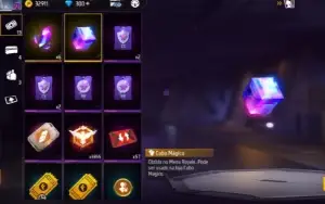 300 diamantes | 1 cubo | 25 Pets | 32k ouro | 10 personagens