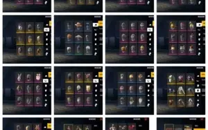 Conta de Free fire com 8 passes de Elite e etc....