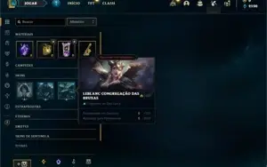 Conta ouro 2 com 23 Champs e 8 Skins + 3 Fragmentos