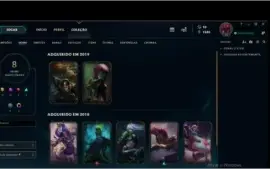 CONTA DE LEAGUE OF LEGENDS