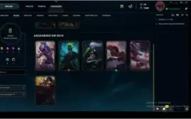 CONTA DE LEAGUE OF LEGENDS