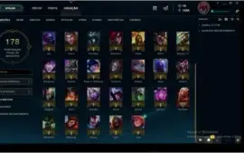 CONTA DE LEAGUE OF LEGENDS