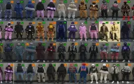 Trajes modded masculinos | GTA Online [PC]