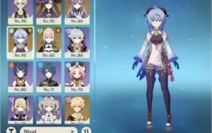 Ganyu C1 AR55 +3k de gemas - Genshin Impact ✨