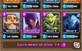 conta clash royale nvl 9 arena 11