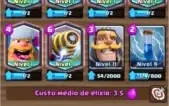 conta clash royale nvl 9 arena 11