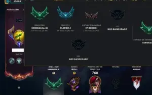 Esmeralda 3 com TODOS os Champs e 259 Skins ( MAIN MID )