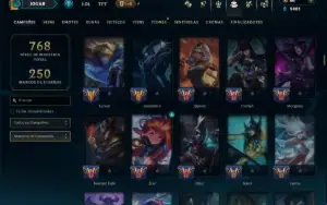 Esmeralda 3 com TODOS os Champs e 259 Skins ( MAIN MID )