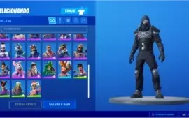 conta fortnite varias skins