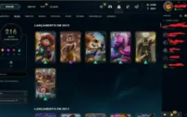 Conta League Of Legends Pbe 215 Skin 143 Champs