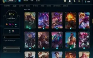 Conta Platina 3 com Kayle Juiza (rara)