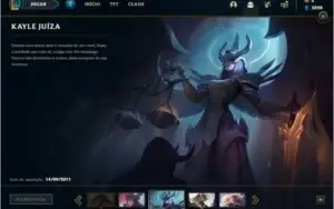 Conta Platina 3 com Kayle Juiza (rara)