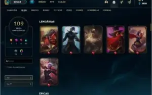 Conta Platina 3 com Kayle Juiza (rara)