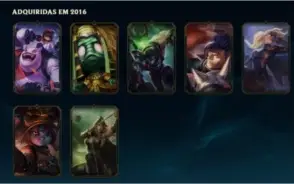CONTA COM 37 SKINS, 78 CHAMPIONS 4K EA + BRINDE