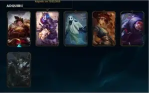 CONTA COM 37 SKINS, 78 CHAMPIONS 4K EA + BRINDE