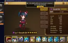 conta dark occult girl