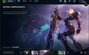 Conta diamante 2 com TODOS os champs e 294 Skins +2 Raras