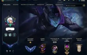 Conta league of legends
