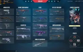 Conta Valorant Mt Skin
