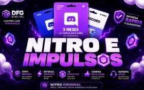 Discord Nitro Gaming 3 Meses [PROMOÇÃO]