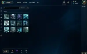 Unranked, Tds os champs, 136 skins, 22k essência