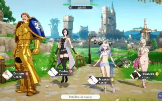 Conta end game 7ds origin Escanor C10 35K Traje Nv3 TOP 121k