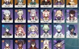 ⭐AR 56 Venti + Albedo + Diluc c1 + Jean c1, 19k Primogem⭐