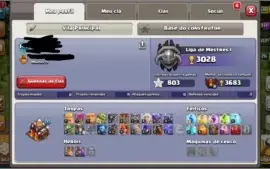 Clash Of Clans Cv 10 Bem Upado