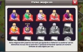 Clash of clans cv 12 full (Conta rara) barato