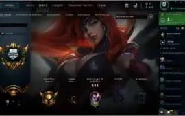 Conta Legue of Legends Ouro 2