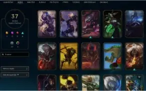 Conta Legue of Legends Ouro 2