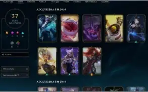 Conta Legue of Legends Ouro 2