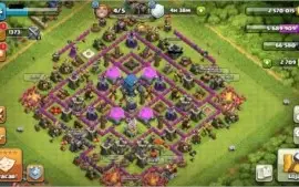 Clash of Clans CV 12 COM 5 CONSTRUTORES DA PRA MUDAR DE NOME