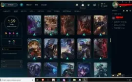 CONTA DE LOL Prata, 159 Skins ( 3 Ultimate + 1 Mistica)