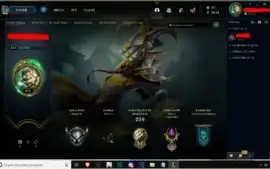 CONTA DE LOL Prata, 159 Skins ( 3 Ultimate + 1 Mistica)