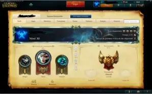 Conta LOL ouro 4