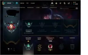 CONTA LOL PLATINA 4 // MMR BOM // OTIMA CONTA PARA SMURF