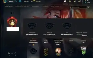 Conta Unranked com 157 Champs e 242 Skins + 132 Cromas