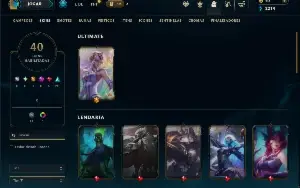 Esmeralda 3 com 85 Champs e 40 Skins ( SUP / ADC / JG )